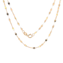 Load image into Gallery viewer, 10K 2.0mm Vintage Pressed Design Chain Necklace 20.5&quot; Yellow Gold