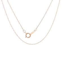 Load image into Gallery viewer, 10K 0.8mm Classic Simple Link Rolling Chain Necklace 18&quot; Yellow Gold