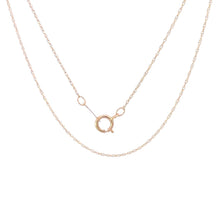 Load image into Gallery viewer, 10K 0.8mm Classic Simple Link Rolling Chain Necklace 18&quot; Yellow Gold