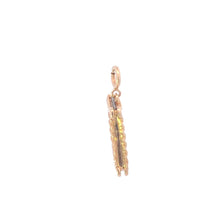 Load image into Gallery viewer, 14K Vintage Photo Picture Locket Frame Charm/Pendant Yellow Gold