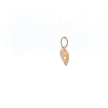 Load image into Gallery viewer, 14K Forget Me Not Puffy Heart Love Symbol Charm/Pendant Yellow Gold