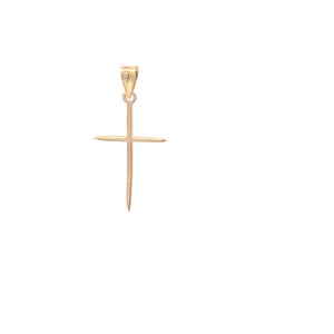 14K Christian Faith Symbol Cross Religious Charm/Pendant Yellow Gold
