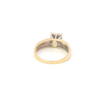 Load image into Gallery viewer, 10K 0.20 Ctw Diamond Diamond Princess Cluster Ring Yellow Gold
