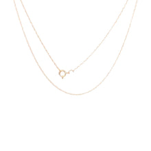 Load image into Gallery viewer, 10K 0.7mm Cable Link Rolling Classic Chain Necklace 17.75&quot; Yellow Gold
