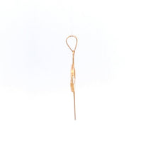 Load image into Gallery viewer, 14K Cross Claddagh Celtic Irish Loyalty Faith Pendant Yellow Gold