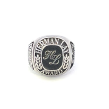 Load image into Gallery viewer, Sterling Silver 2002 Herman Lay Award Florida Lays Chips Ring