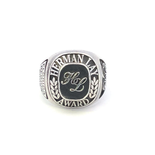 Sterling Silver 2002 Herman Lay Award Florida Lays Chips Ring