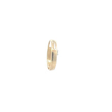 Load image into Gallery viewer, 10K Diamond Vintage Loop Swirl Circle Pendant Yellow Gold