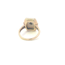 Load image into Gallery viewer, 10K Mother of Pearl Order of the Eastern Star Ring Yellow Gold