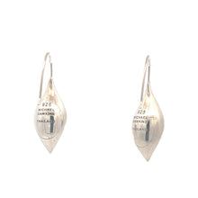 Load image into Gallery viewer, Sterling Silver Michael Dawkins Organic Drop Dangle Earrings