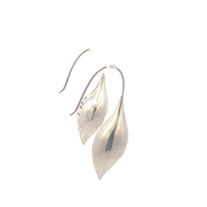 Sterling Silver Michael Dawkins Organic Drop Dangle Earrings