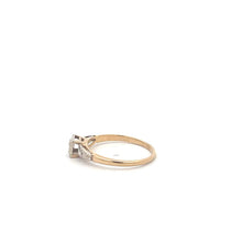 Load image into Gallery viewer, 14K 1940&#39;s Diamond Classic Simple Promise Ring Yellow Gold