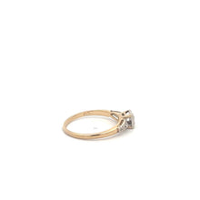 Load image into Gallery viewer, 14K 1940&#39;s Diamond Classic Simple Promise Ring Yellow Gold