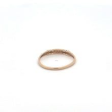 Load image into Gallery viewer, 14K 1940&#39;s Diamond Vintage Wedding Band Ring Yellow Gold