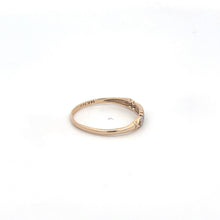 Load image into Gallery viewer, 14K 1940&#39;s Diamond Vintage Wedding Band Ring Yellow Gold