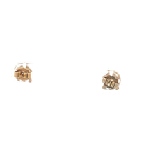 Load image into Gallery viewer, 14K NY New York Yankees Logo Symbol Stud Earrings Yellow Gold