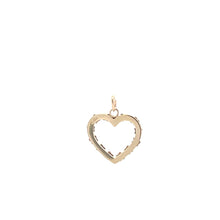 Load image into Gallery viewer, 10K Black Hills Leaf Vintage Love Valentine Charm/Pendant Yellow Gold