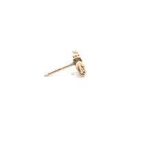 Load image into Gallery viewer, 10K Galloping Horse Jockey Racer Lapel Pin/Brooch Yellow Gold